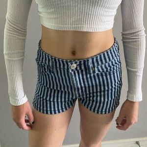 Striped American Eagle Shorts